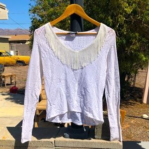 Banjo Southwest Long Sleeve Lace Shirt